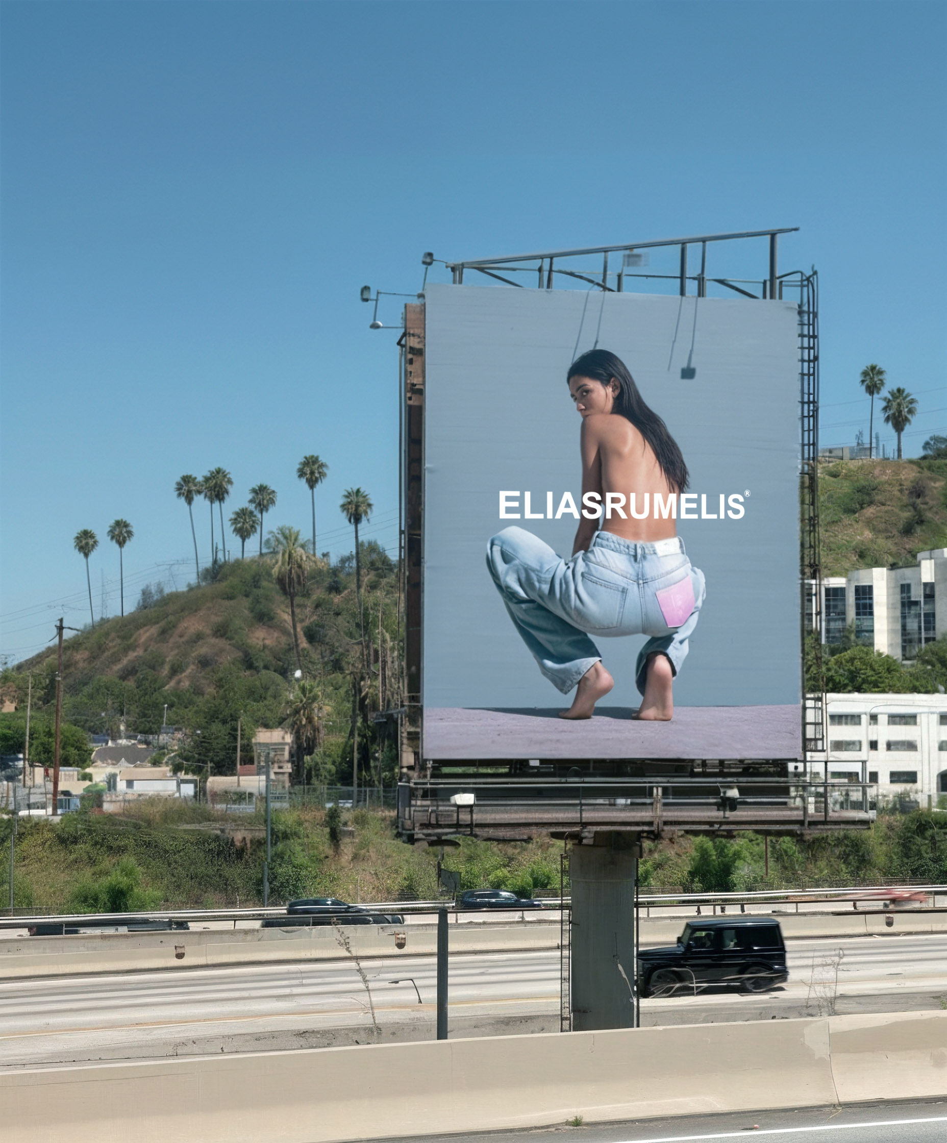 AI-generated campaign visual