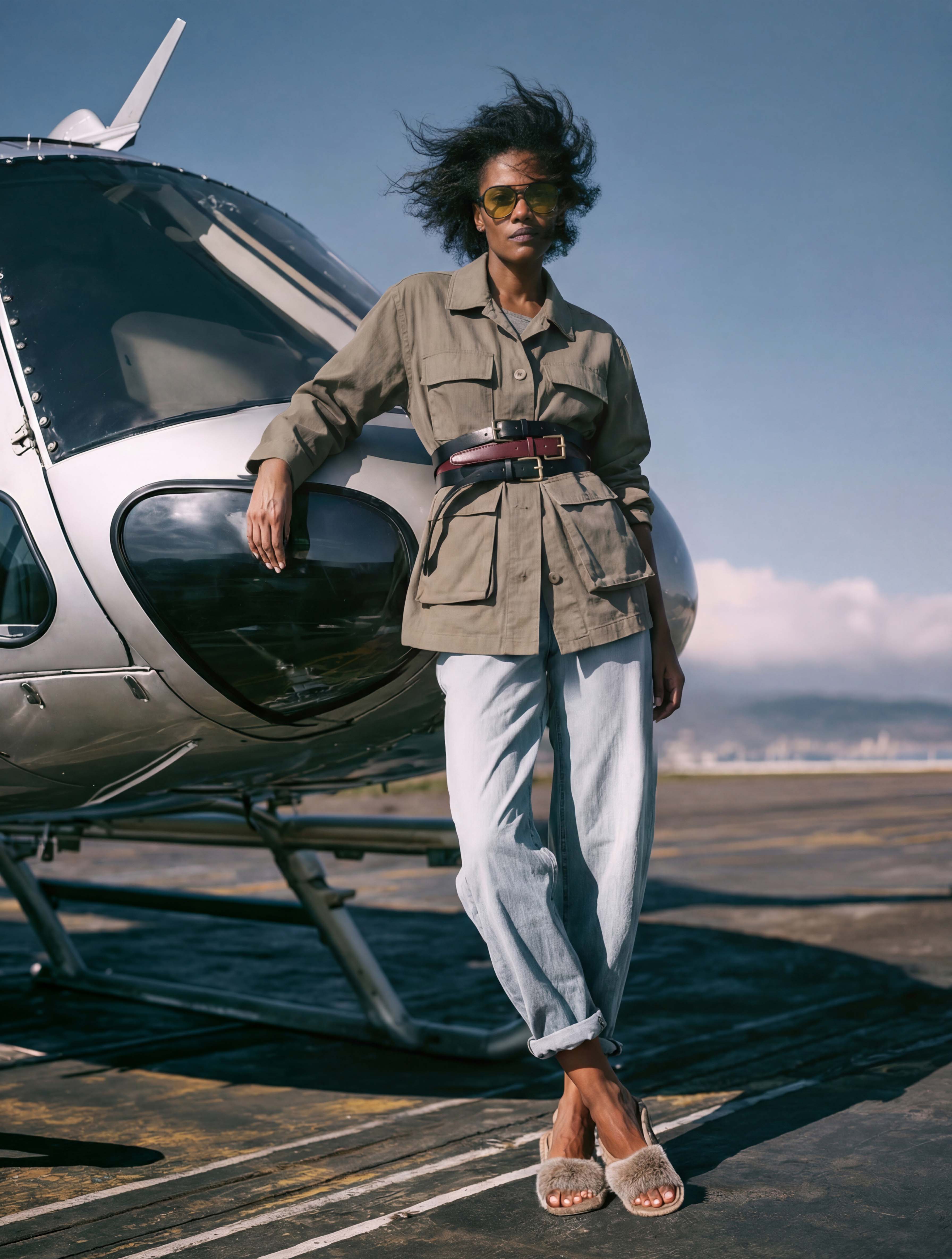 AI-generated campaign visual